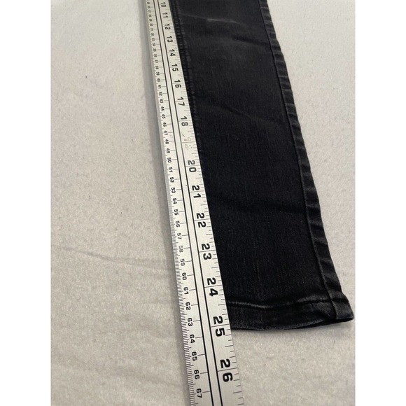 Epic Threads Girls Black Denim Jeans 10 Skinny Stretch 5-Pocket 24" Inseam - Picture 6 of 10